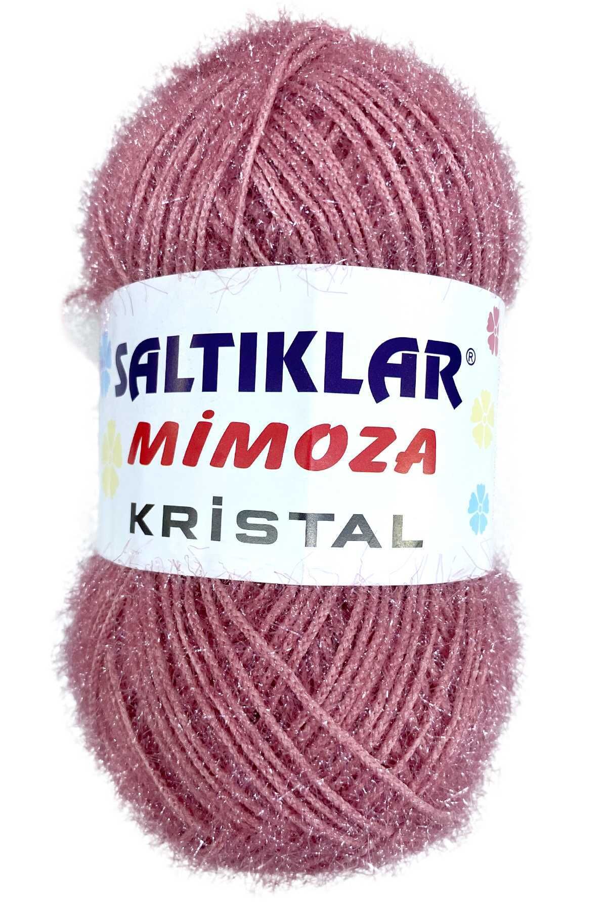 Mimoza Kristal Işıltılı Şal Patik Yelek İpi 28