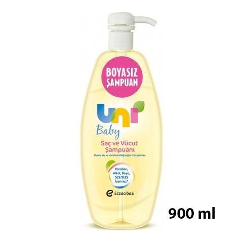 UnıBaby Saç Ve Vücut Şampuanı 900ml