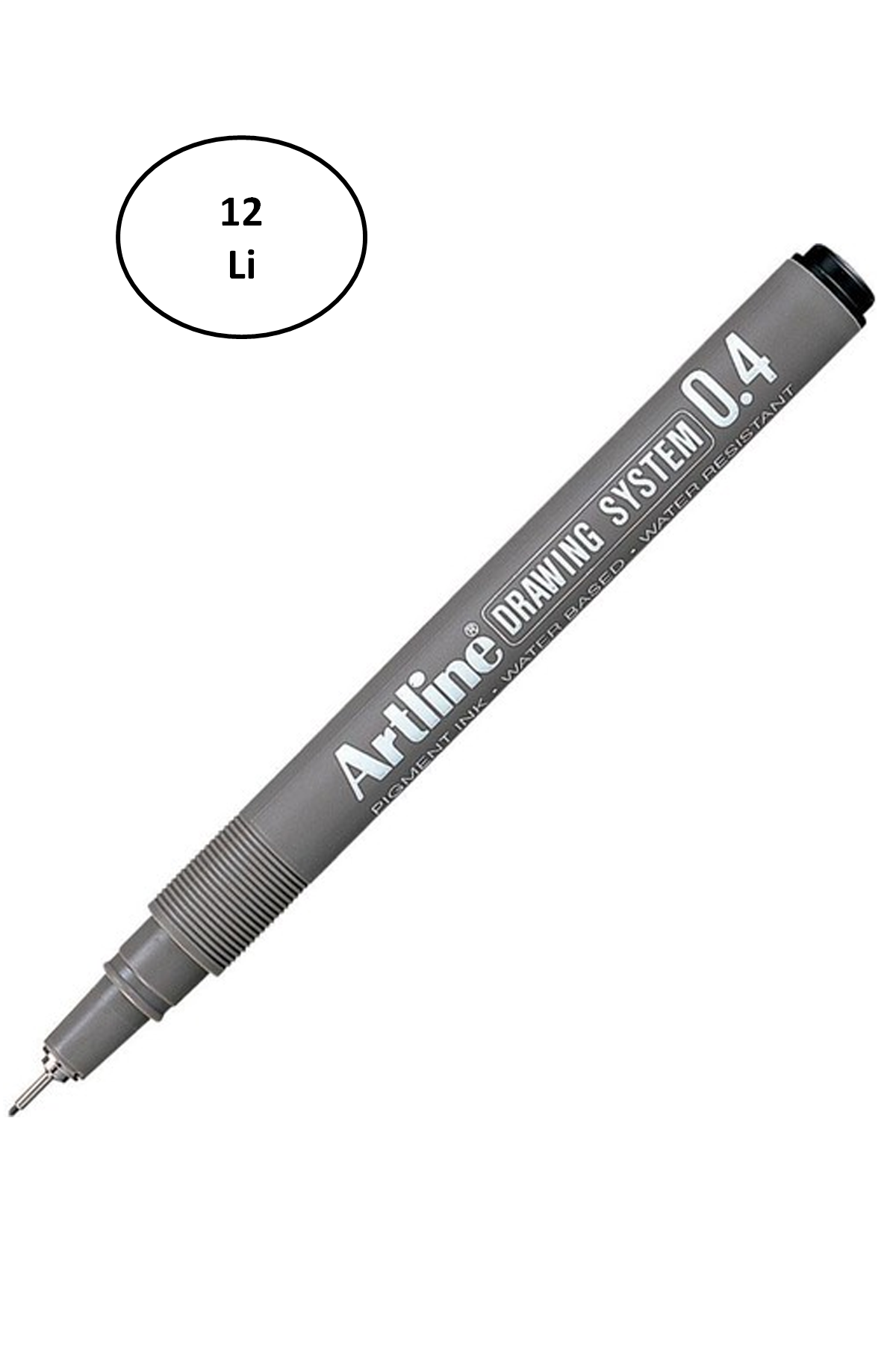 Artline 234 Çizim Kalemi 0.4 mm Siyah 12'li