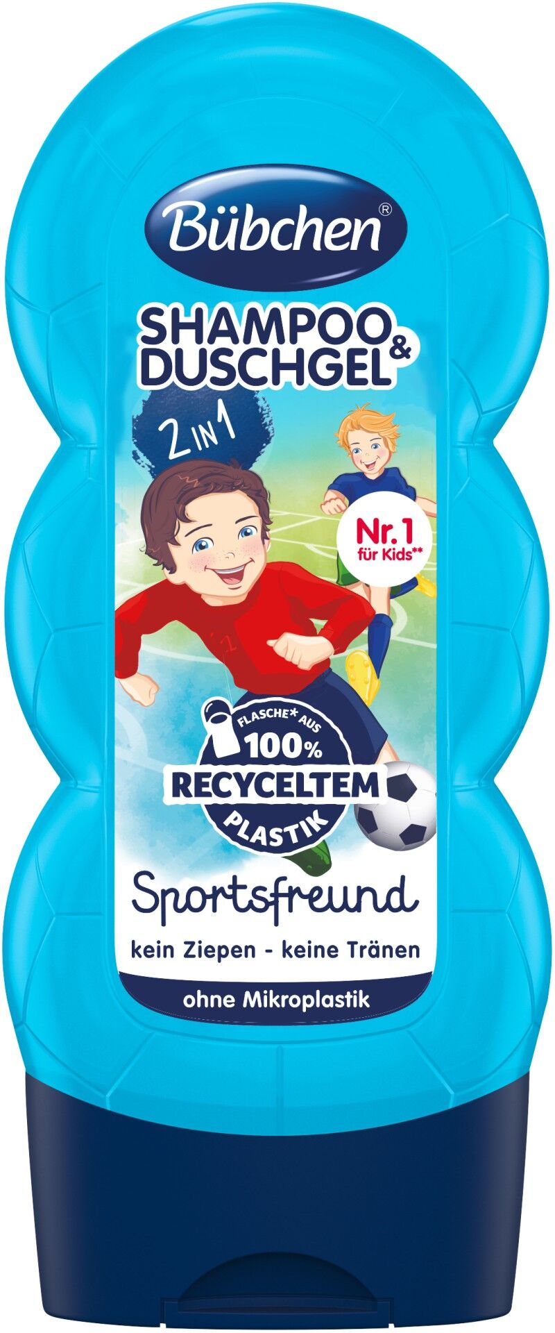 Bübchen Çocuk Şampuan&Duş Jeli 2 in 1 Sporty Friend 230 ml