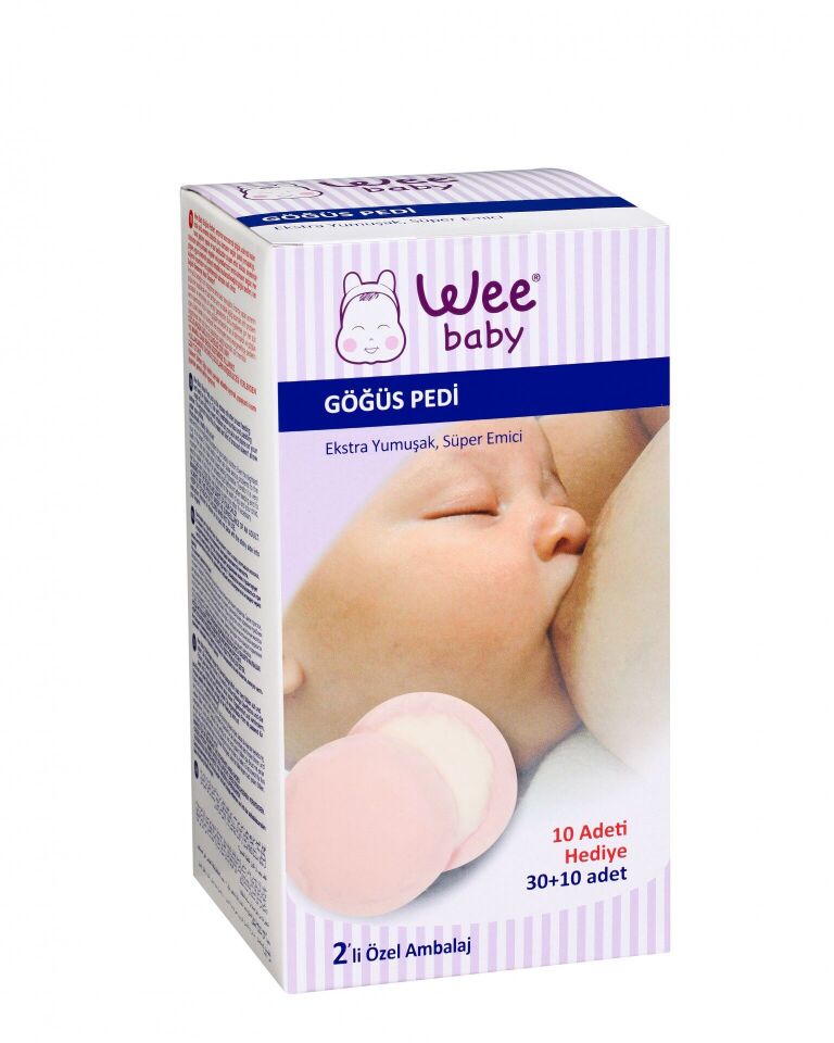 Wee Baby Göğüs Pedi (30+10'lu)