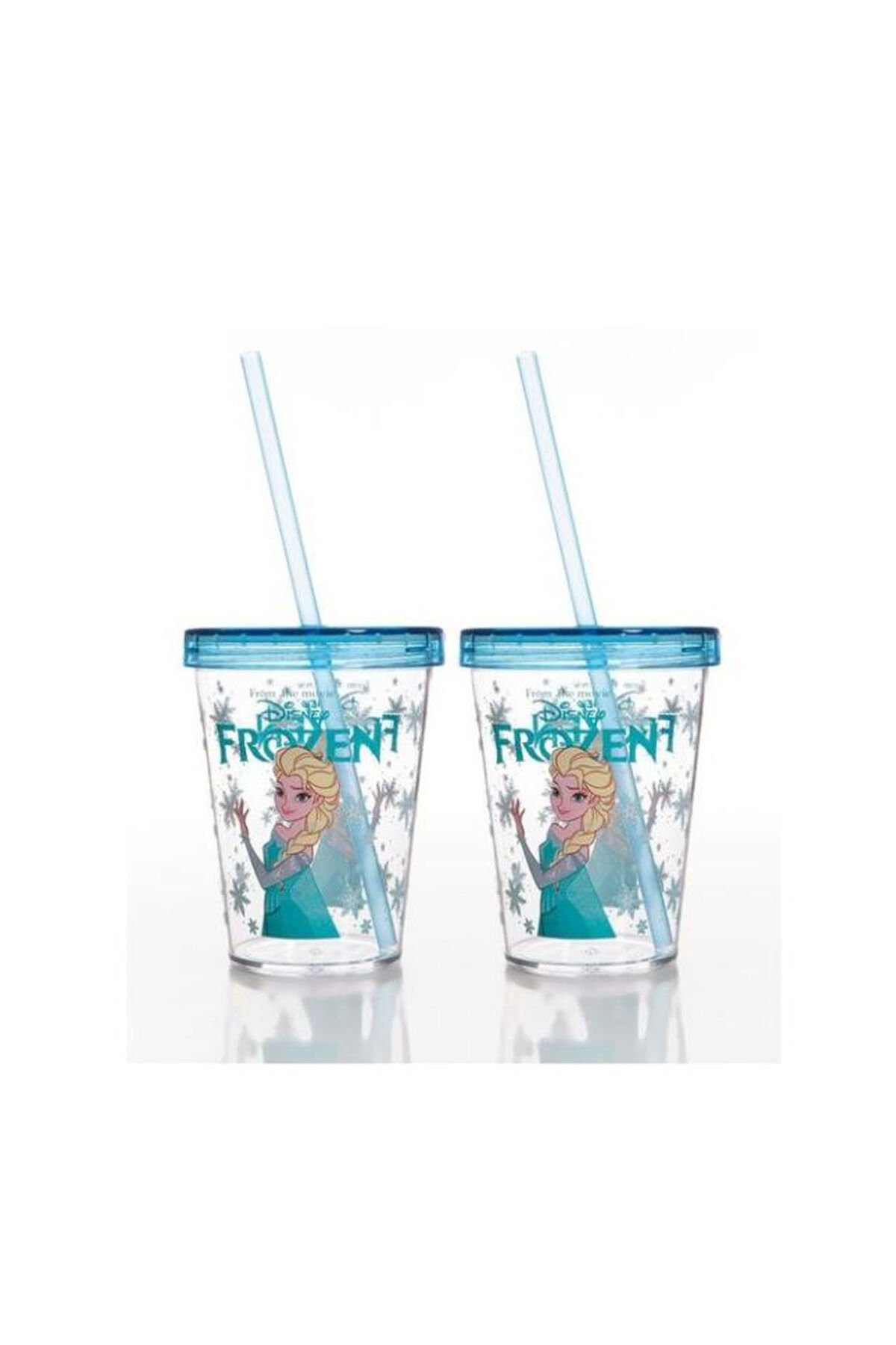 Pipetli Bardak Lisanslı Frozen