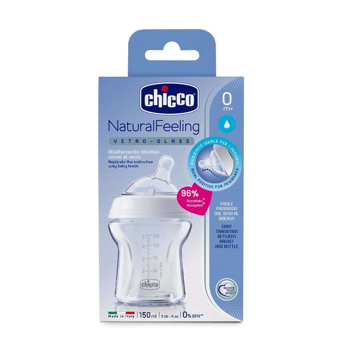 Chicco Natural Feeling Cam Biberon 150 ML 0 Ay+