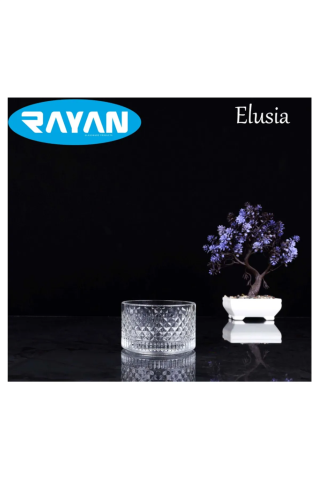 Elusia Stars Çizgili Tekli Cam Çerezlik Royaleks-81276