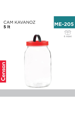 5 Lt. Cam Kavanoz Royaleks-13652