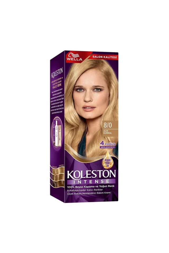 Koleston Intense Saç Boyası 8/0 Açık Kumral - Salon Kalitesi