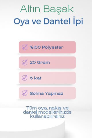 Altınbaşak Oya ve Dantel İpi 20 gr - Royaleks - No: 047