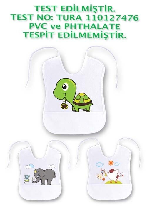 Sevi Bebe Cepli Bağcıklı Mama Önlüğü