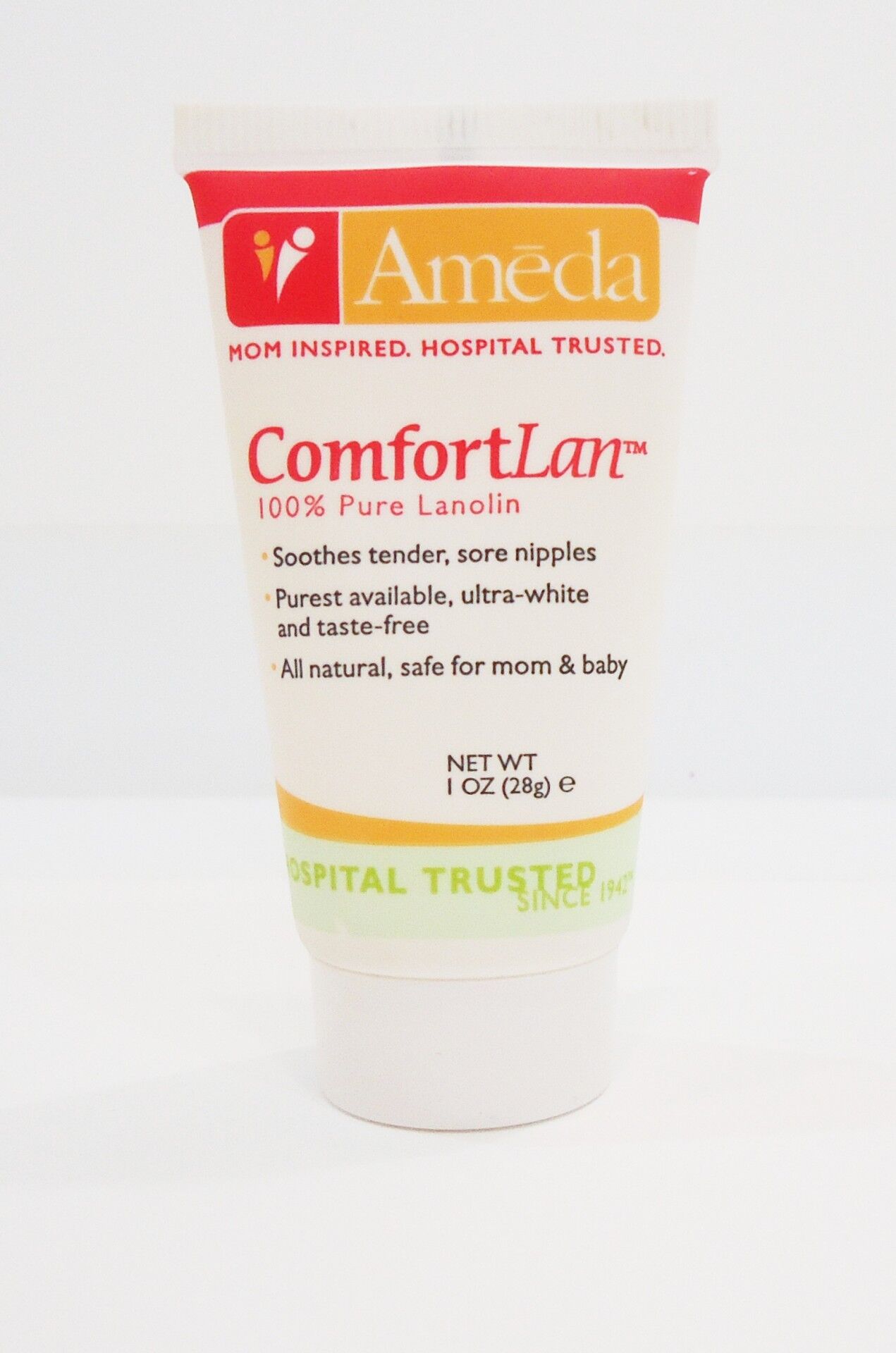 Ameda Comfortlan %100 Saf Lanolin Göğüs Ucu Kremi - 28 Gr