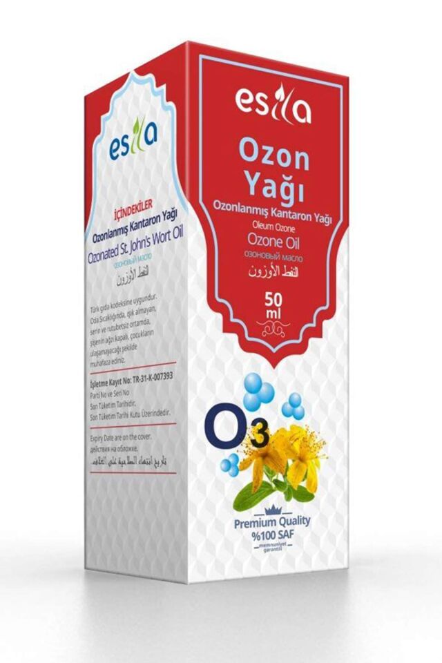 Ozonlanmış Kantaron Yağı 50 Ml.