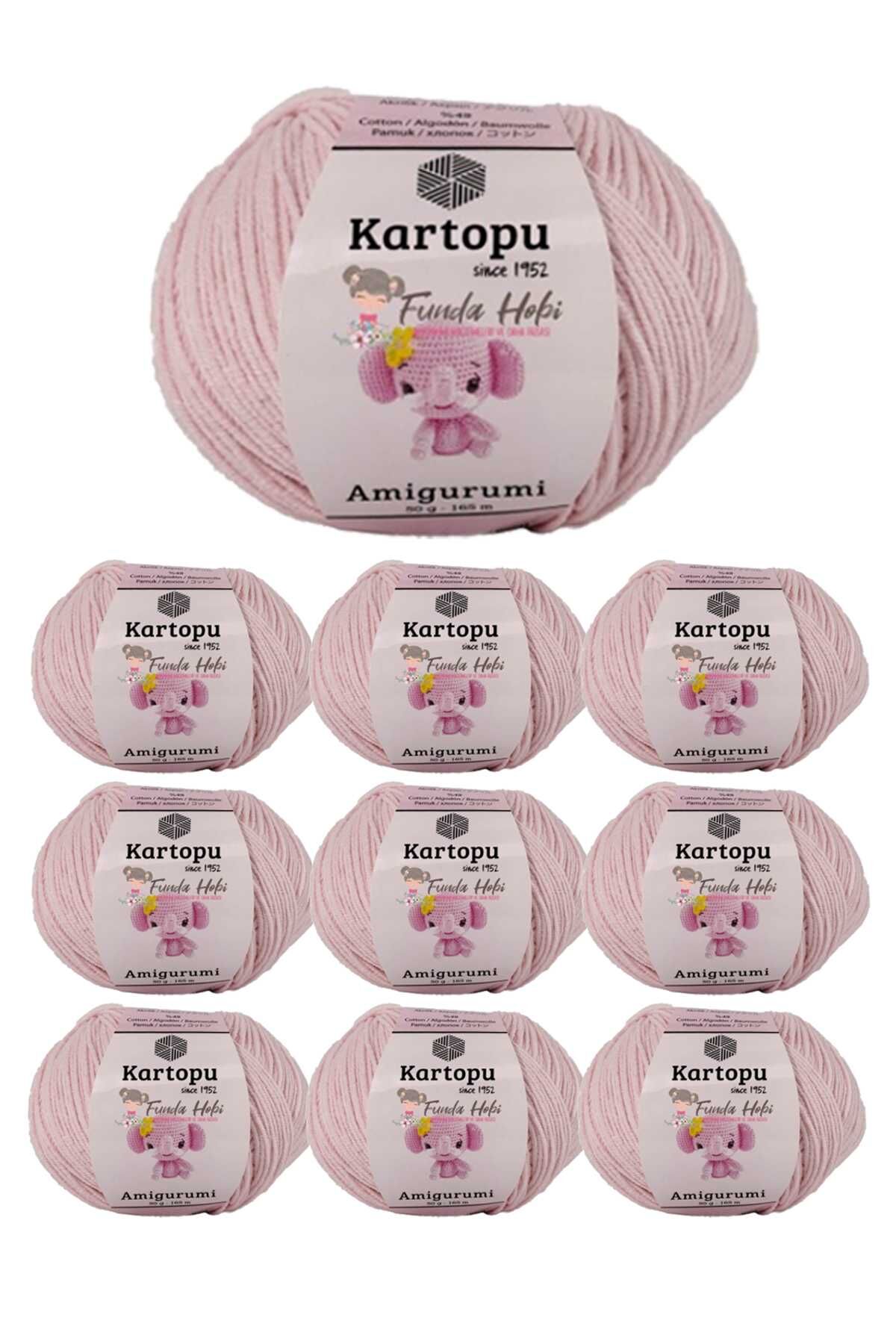 10 Adet Amigurumi El Örgü İpi 50gr 699