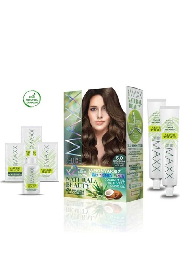 Natural Beauty Amonyaksız Saç Boyası 6.0 Koyu Kumral