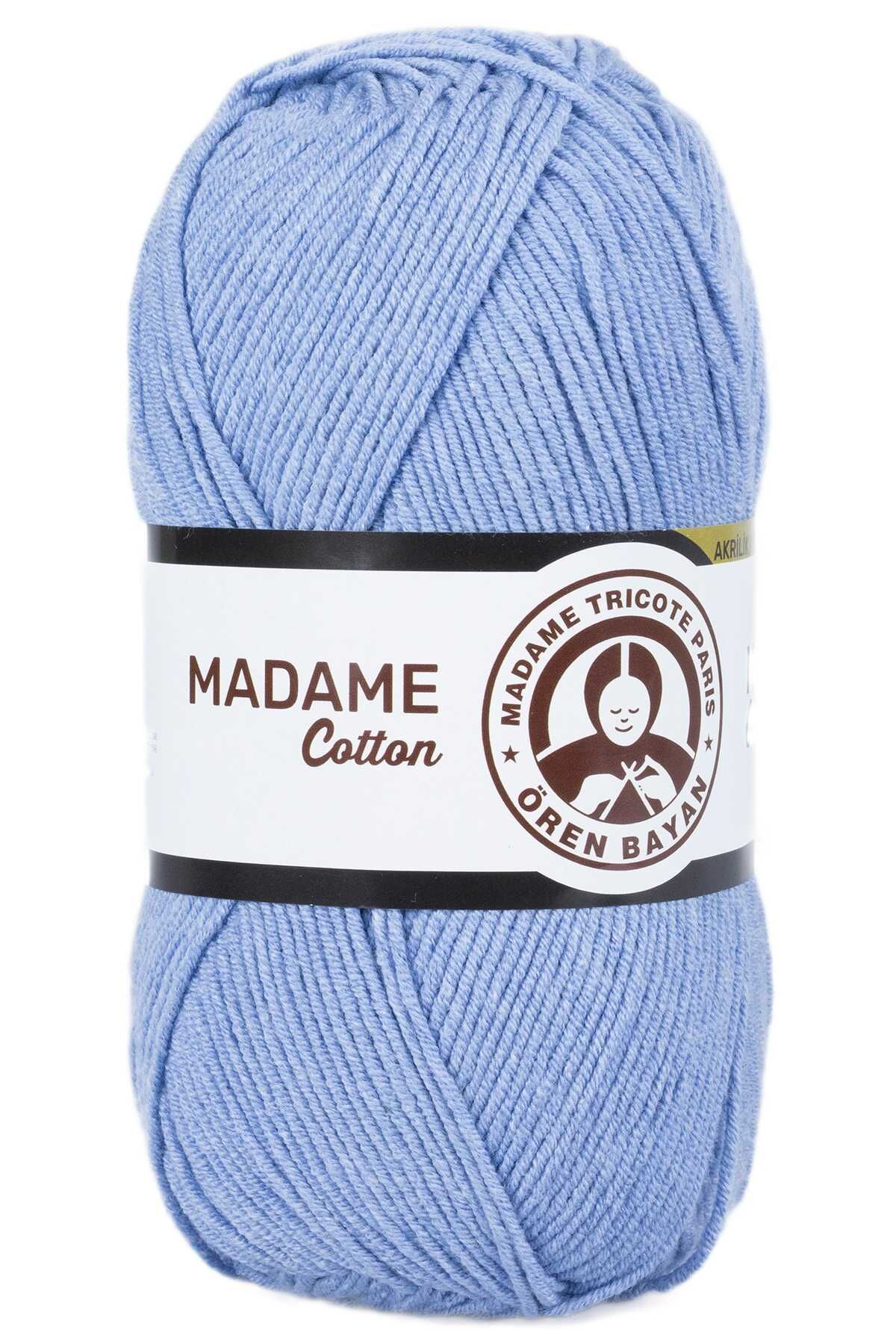 Madame Cotton El Örgü İpi Yünü 100 gr 013 Koyu Mavi