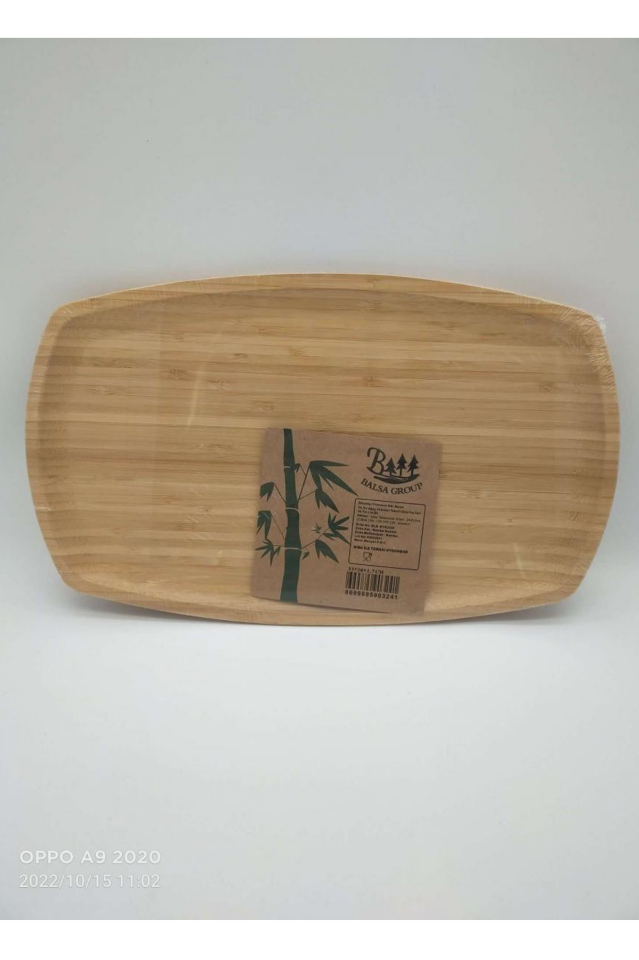 Bambu Kayık Sunum 33x20 Cm Royaleks-BLS KYK3320