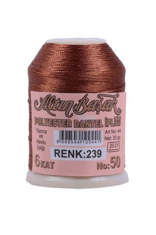 3 Adet Altınbaşak Oya ve Dantel İpi 20 gr - Royaleks - No: 239