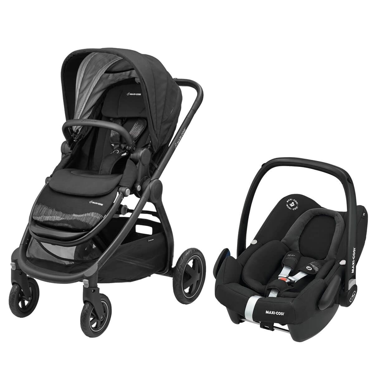 Maxi-Cosi Adorra-Rock Travel Sistem Bebek Arabası / Frequency Black