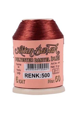 3 Adet Altınbaşak Oya ve Dantel İpi 20 gr - Royaleks - No: 500