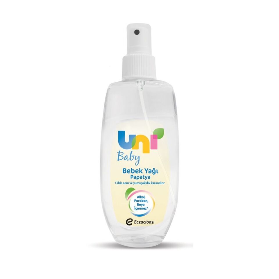 Uni Baby Bebek Yağı Papatya - 200 ml + 100 ml Hediye