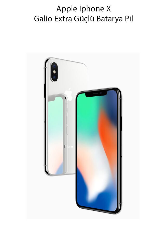 Apple İphone X Galio Extra Güçlü Batarya Pil