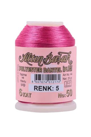 3 Adet Altınbaşak Oya ve Dantel İpi 20 gr - Royaleks - No: 005