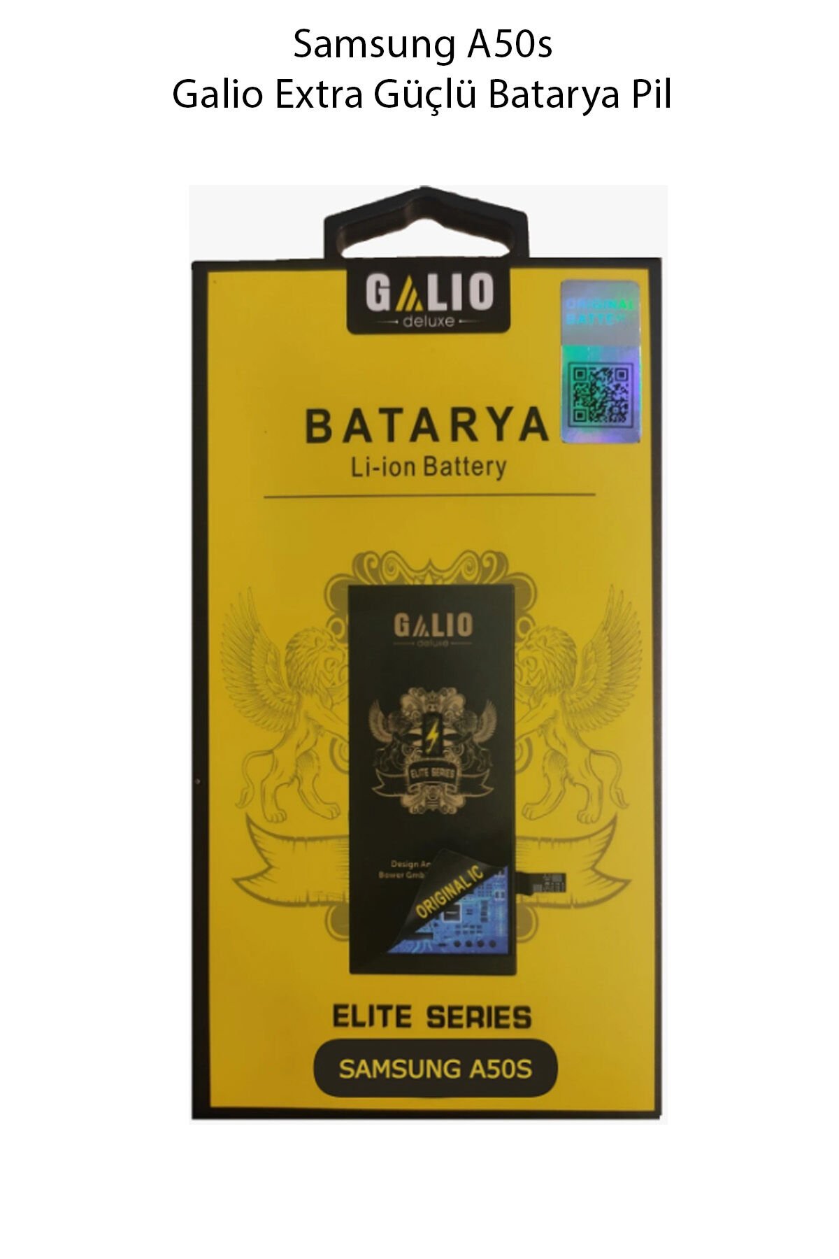 Samsung A50s Galio Extra Güçlü Batarya Pil