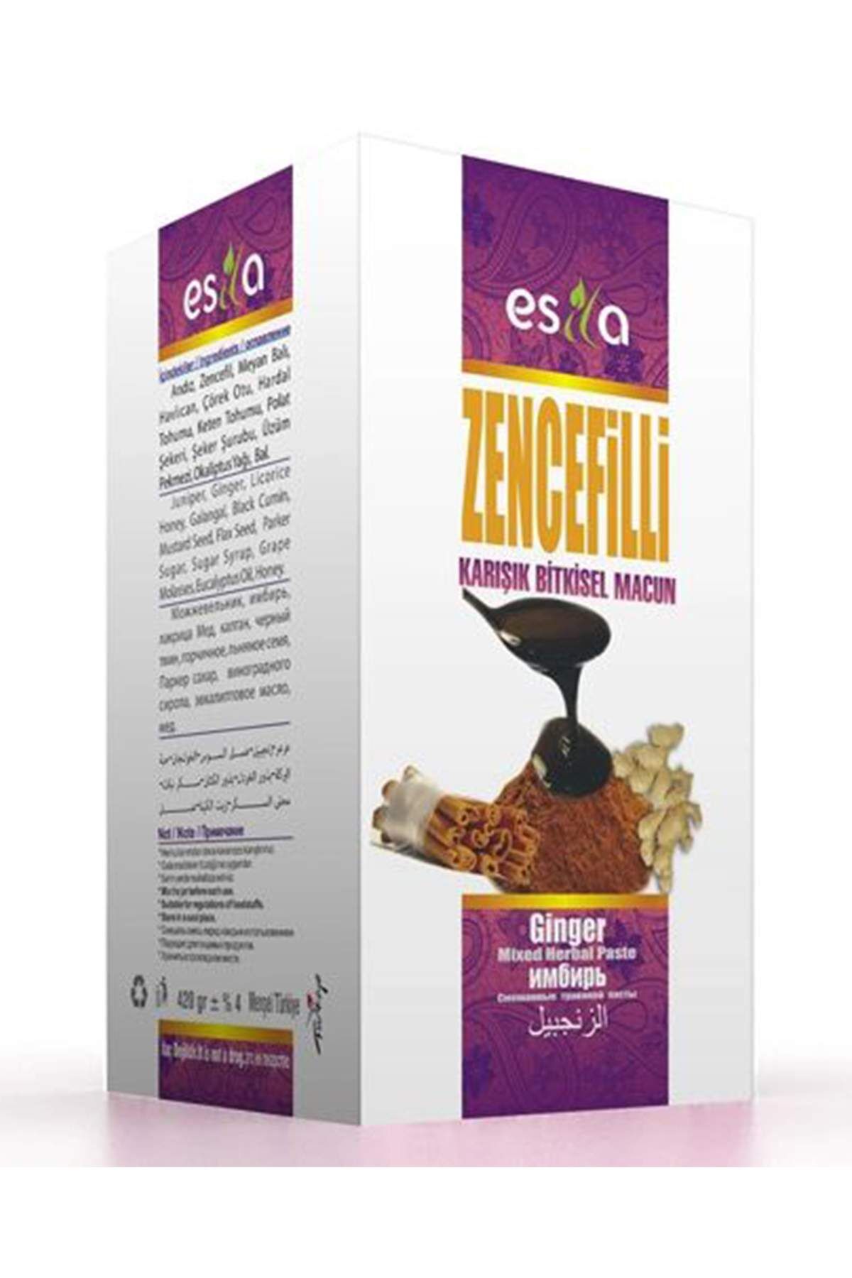 Zencefilli Kış Macunu 420 Gr.