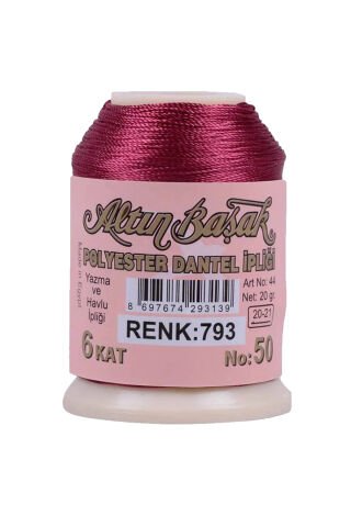 3 Adet Altınbaşak Oya ve Dantel İpi 20 gr - Royaleks - No: 793