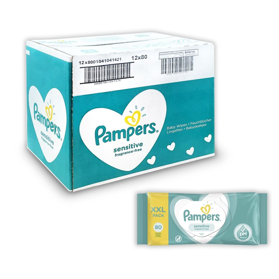 Prima Pampers Baby Sensitive Islak Havlu 12li Fırsat Paket (960 Yaprak)