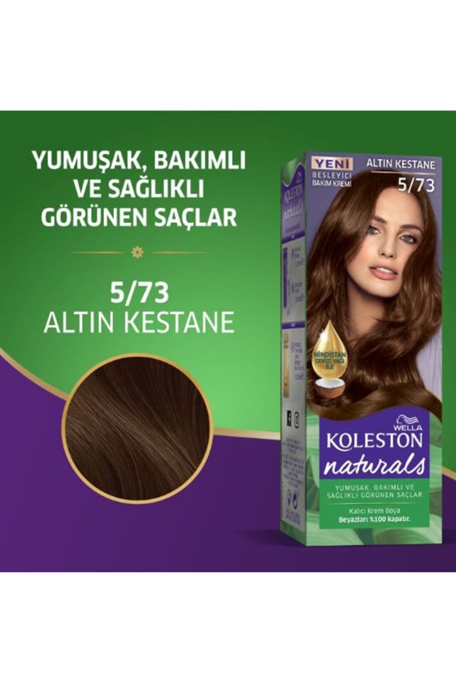 Naturals Saç Boyası Altın Kestane 5/73