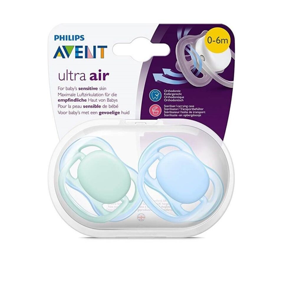 Philips Avent Ultra Air Emzik 0-6 ay Erkek 2li