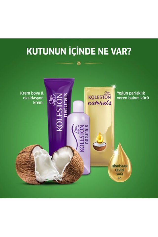 Naturals Saç Boyası Siyah 2/0