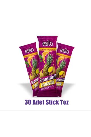 Fantastik 30’lu Stick Bromelainli Bitkisel Toz Çay