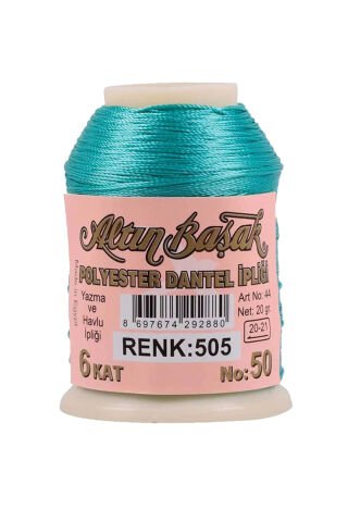 3 Adet Altınbaşak Oya ve Dantel İpi 20 gr - Royaleks - No: 505