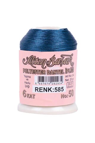 3 Adet Altınbaşak Oya ve Dantel İpi 20 gr - Royaleks - No: 585