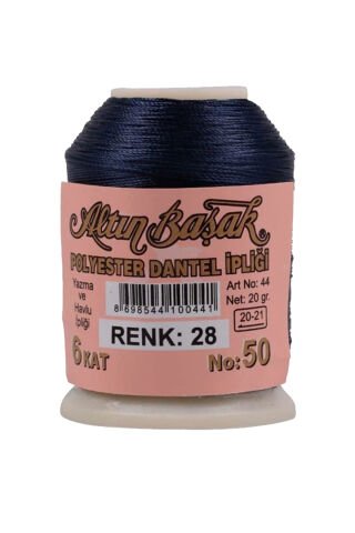 3 Adet Altınbaşak Oya ve Dantel İpi 20 gr - Royaleks - No: 028