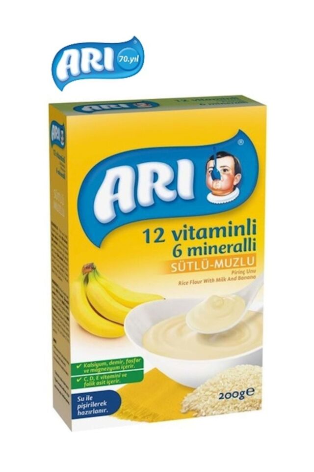 Arı Mama Sütlü Muzlu 200 gr