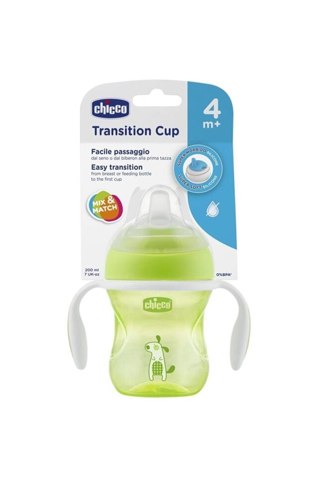 Chicco Yumuşak Uçlu Geçiş Bardağı 200ML 4 Ay+ UNISEX