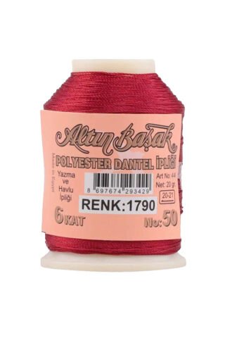 3 Adet Altınbaşak Oya ve Dantel İpi 20 gr - Royaleks - No: SİYAH - 1790 - 559