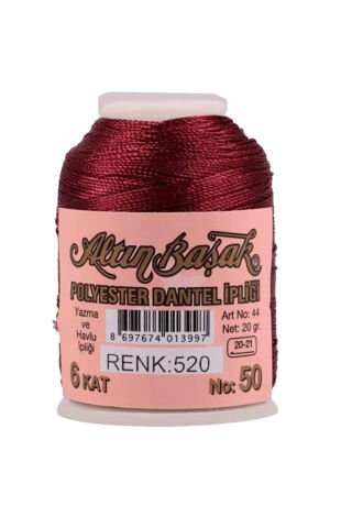 3 Adet Altınbaşak Oya ve Dantel İpi 20 gr - Royaleks - No: BEYAZ - 520 - 123