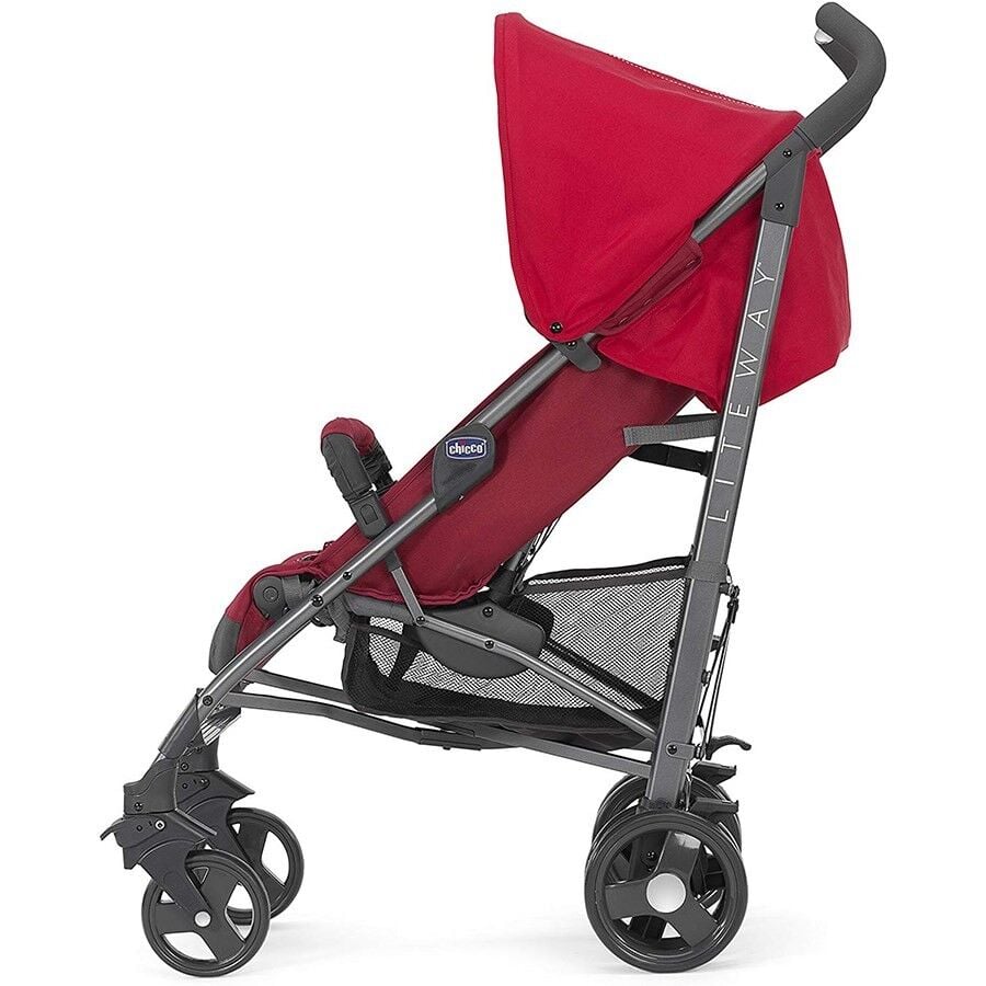 Chicco Lite Way 3 Top Baston Bebek Arabası - Kırmızı