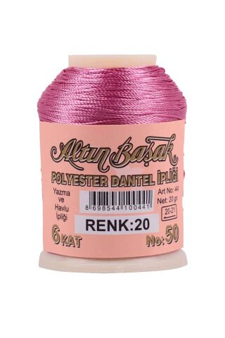 3 Adet Altınbaşak Oya ve Dantel İpi 20 gr - Royaleks - No: 397 - 020 - 129