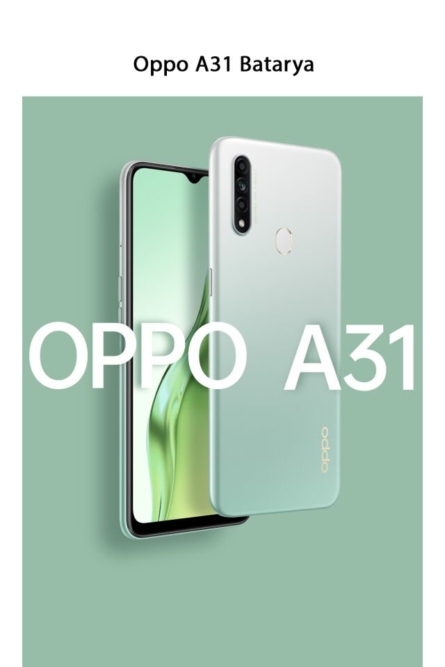 Oppo A31 Telefonlarla Uyumlu Batarya 4230 mAh