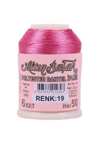 3 Adet Altınbaşak Oya ve Dantel İpi 20 gr - Royaleks - No: 139 - 019 - 874