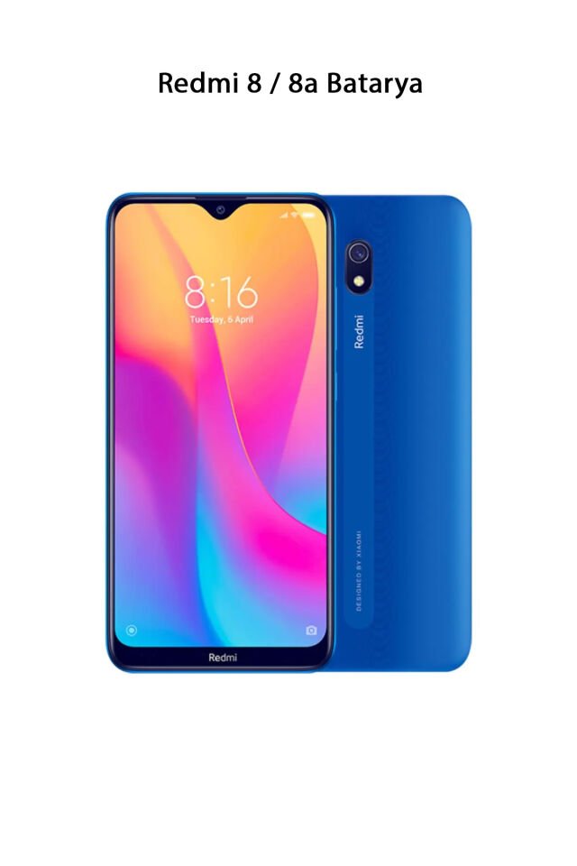 Redmi 8 / 8A Telefonlarla Uyumlu Batarya 5000 mAh