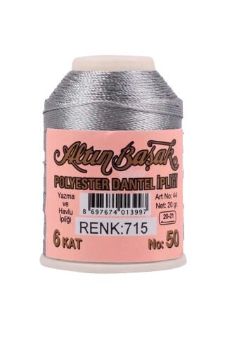 3 Adet Altınbaşak Oya ve Dantel İpi 20 gr - Royaleks - No: 239 - 329 - 715