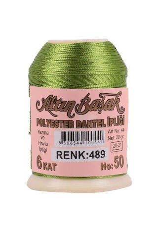 3 Adet Altınbaşak Oya ve Dantel İpi 20 gr - Royaleks - No: 029 - 694 - 489