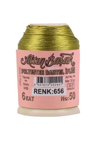 3 Adet Altınbaşak Oya ve Dantel İpi 20 gr - Royaleks - No: 042 - 034 - 656