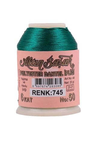 3 Adet Altınbaşak Oya ve Dantel İpi 20 gr - Royaleks - No: 415 - 970 - 745