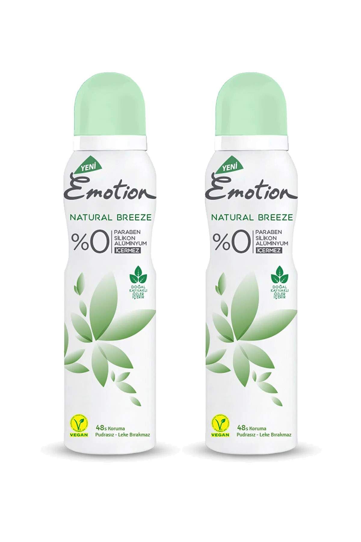 2 Adet Natural Breeze Kadın Deodorant Sprey 150 ml