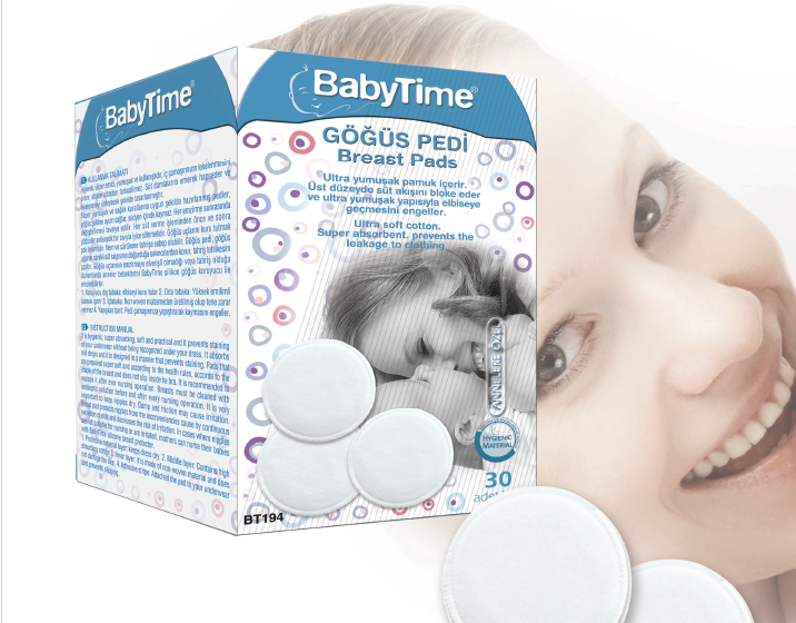 Baby Time Göğüs Pedi (30 Adet)